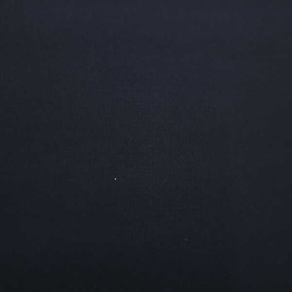 Bavlnená látka Popelín elastický tmavomodrá