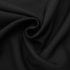 Kostýmová látka gabardén Panama čierna