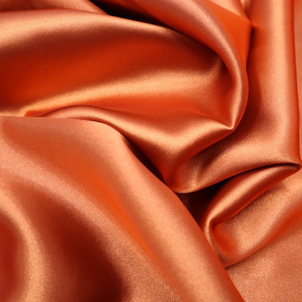 taft satén elastický oranžový