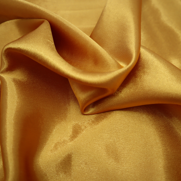 taft satén elastický zlatý