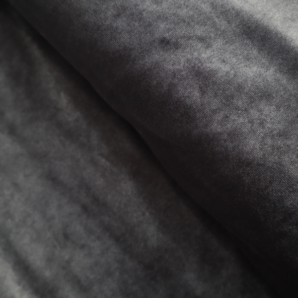 elastický zamat sivozelená