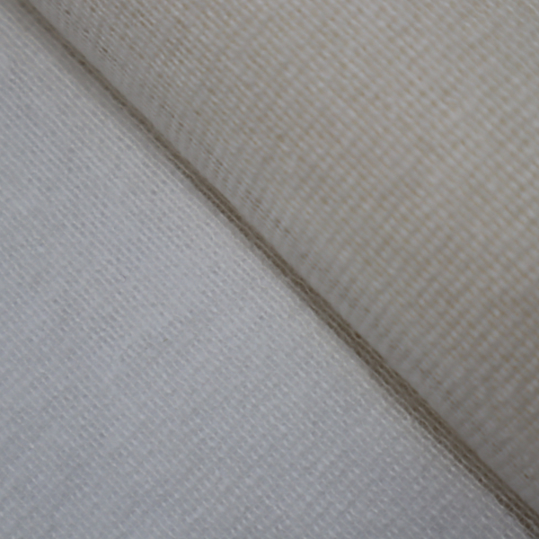 Vlizelín jednostranne lepiaci tenký tkaný biely