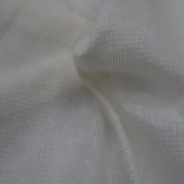 Vlizelín jednostranne lepiaci tenký tkaný biely