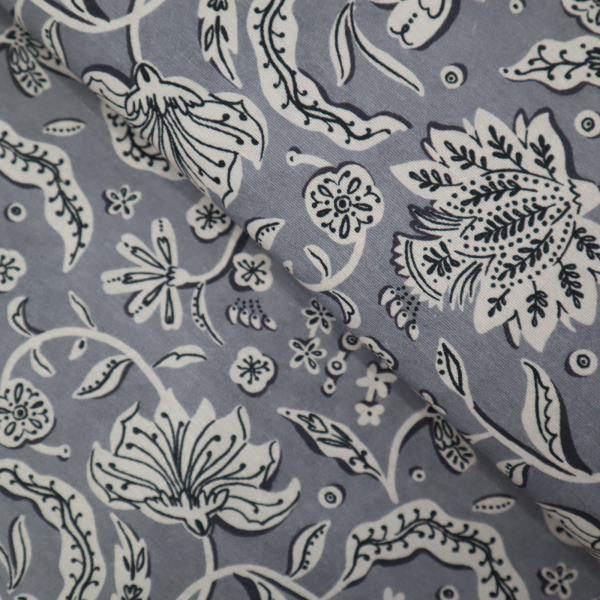 Dekoračná látka Loneta miraz šedá
