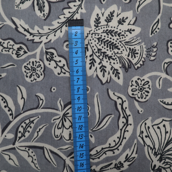 Dekoračná látka Loneta miraz šedá