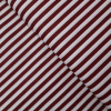 Bavlnená látka bordový pásik