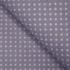Bavlnená látka Biele mini bodky na starofialovej 140cm