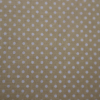 Bavlnená látka Biele mini bodky na pieskovej 140cm