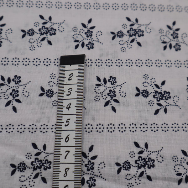 Bavlnená látka folk kvety 