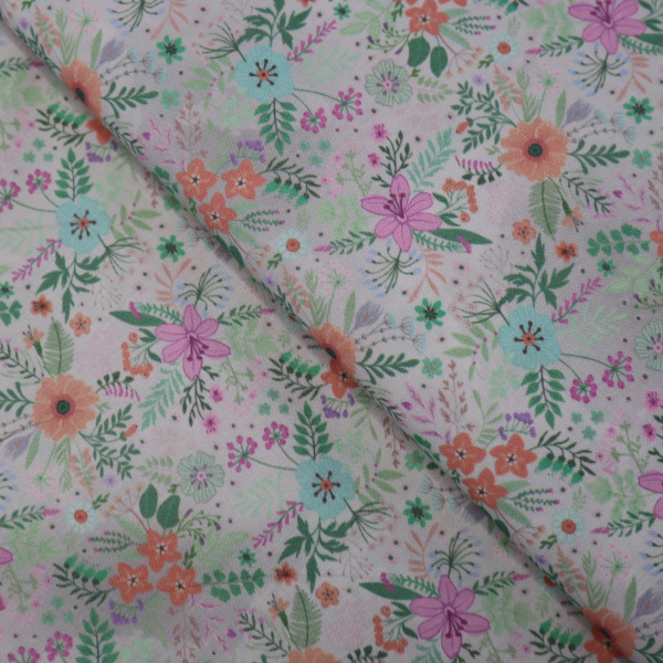 Bavlnená látka lúka