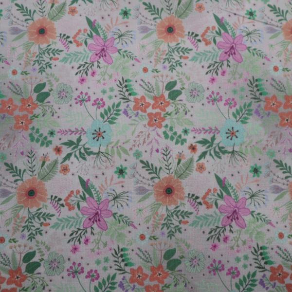 Bavlnená látka lúka