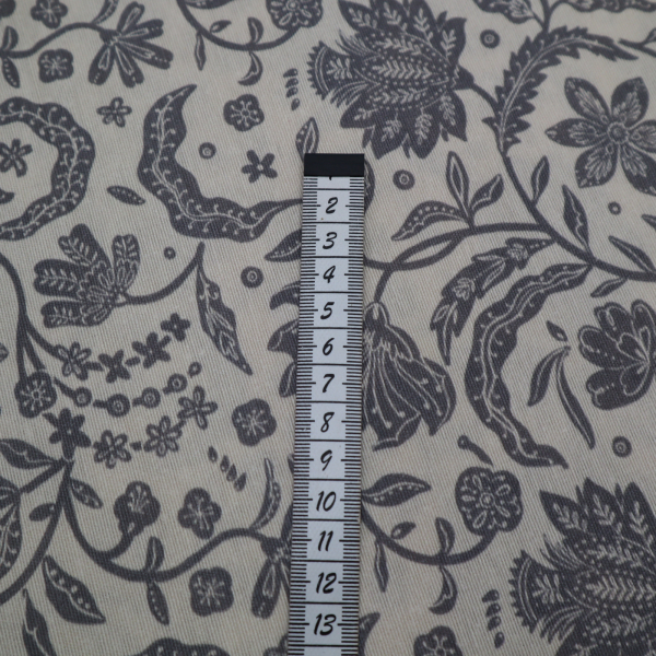 Dekoračná látka Loneta miraz šedá