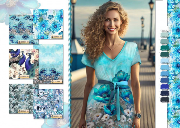 Úplet panel na šaty