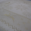 Jacquard panel - zlatý sob lurexom 53x53cm