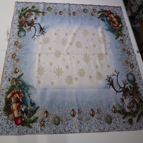 Gobelín panel s lurexom - obrus sob 140x150cm