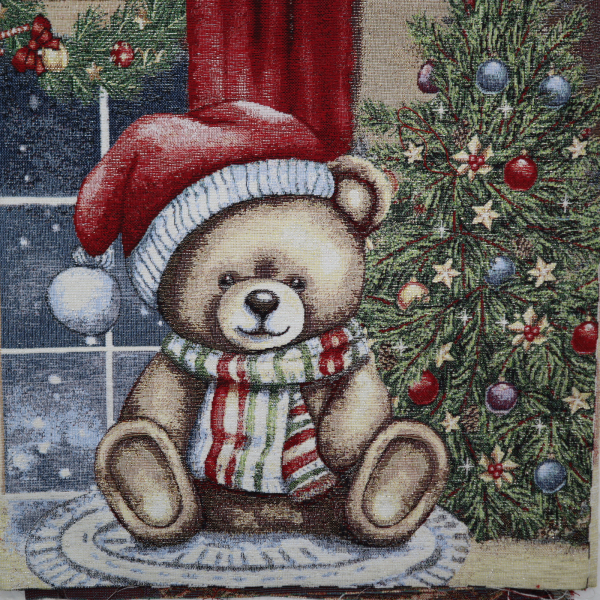 Gobelín panel - medvedík 50x50cm