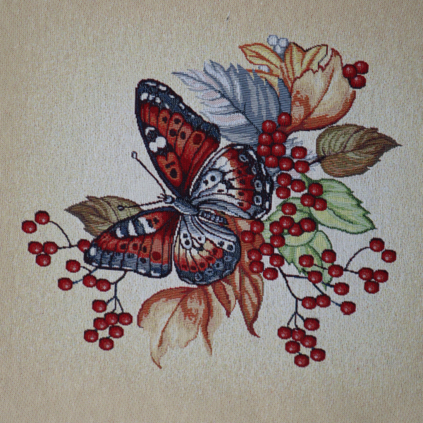 Gobelín panel motýlik 45x45cm