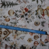 Vianočná bavlnená látka 160cm zvieratká v zime