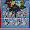 Bavlnený panel Adventný kalendár - Justice League 70x150cm