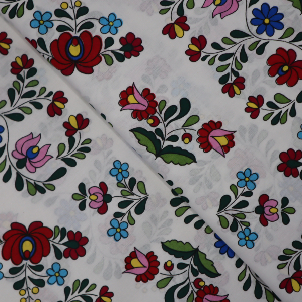 Bavlnená látka folk