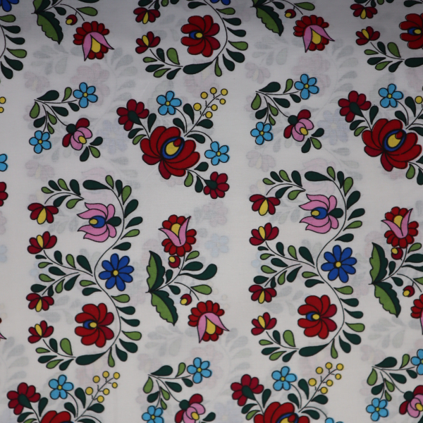 Bavlnená látka folk