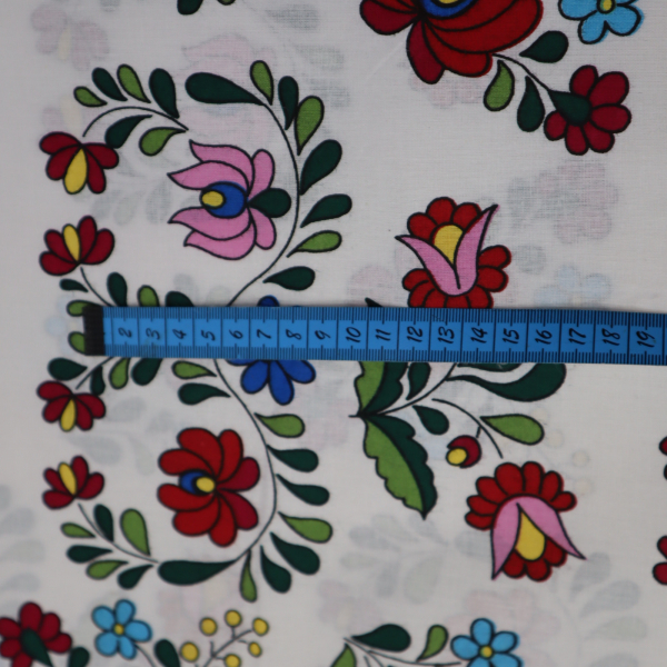 Bavlnená látka folk