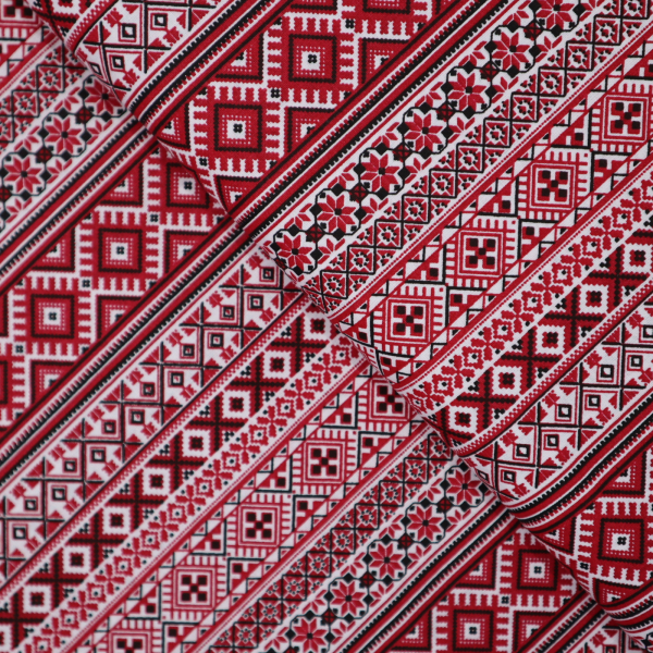 Bavlnená látka indiánsky vzor