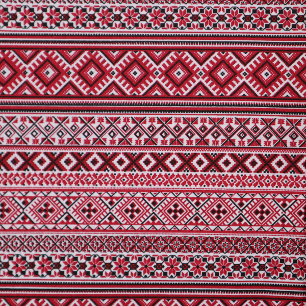 Bavlnená látka indiánsky vzor