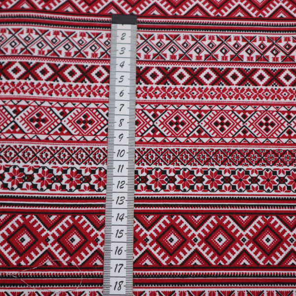 Bavlnená látka indiánsky vzor