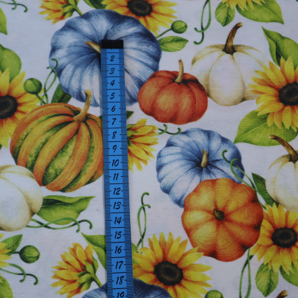 Dekoračná látka Loneta tekvička