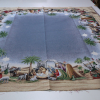 Gobelín panel s lurexom - obrus nočný betlehem 160x190cm