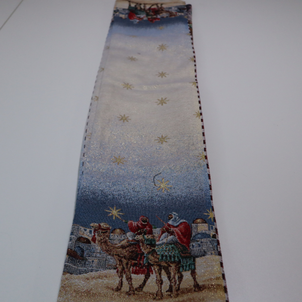 Gobelín panel - vianočná štóla traja králi 20x140cm