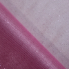 Tyl dekoračný ružový s trblietkami