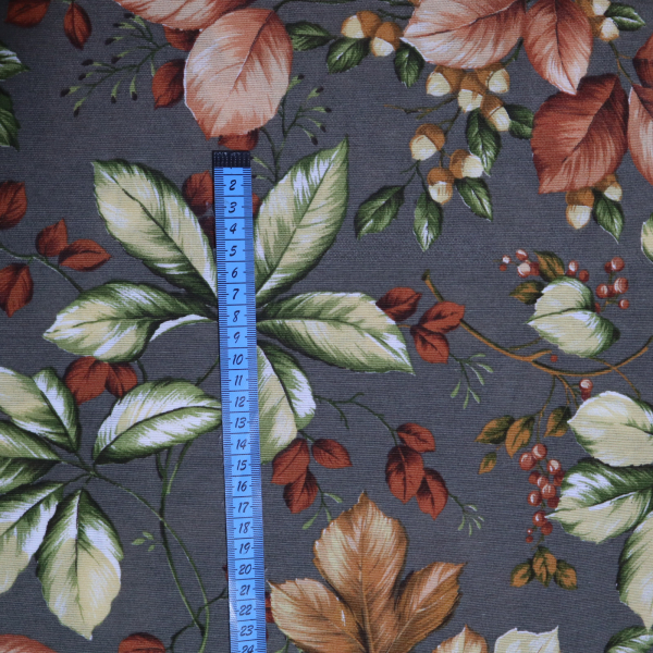 Dekoračná látka Loneta lístie