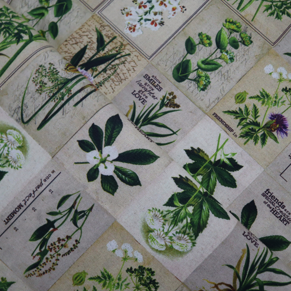 Dekoračná látka cuya herbár