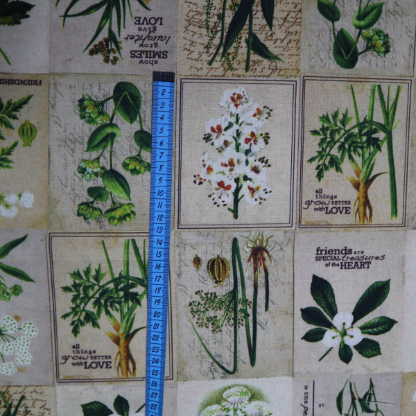 Dekoračná látka cuya herbár