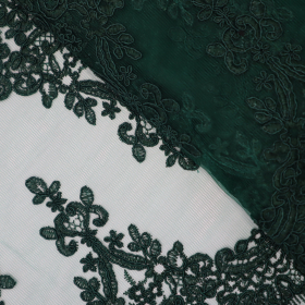 Krajka smaragdovo zelená