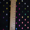 Softshell diamonds black multi foil